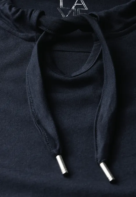 Shirt im Tunika-Look universal blue