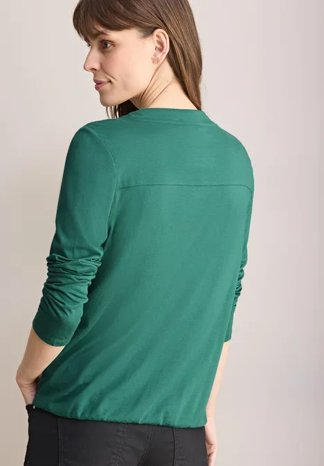 Shirt im Tunika-Look sea green
