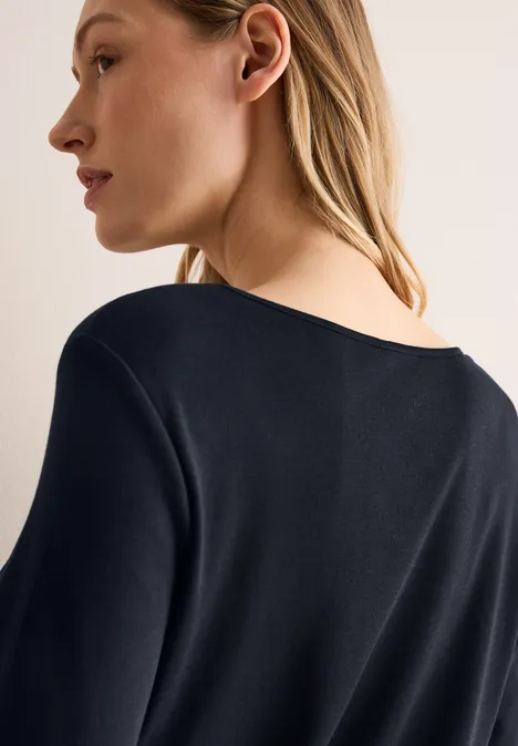 Langarmshirt universal blue