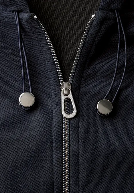 Twill Hoodie-Jacke universal blue Twill Hoodie-Jacke universal blue