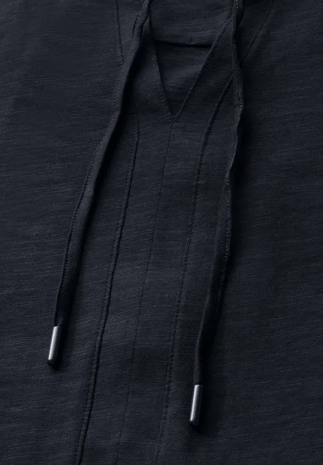 T-Shirt im Tunika-Look universal blue