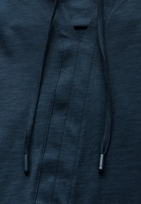 T-Shirt im Tunika-Look dark petrol blue