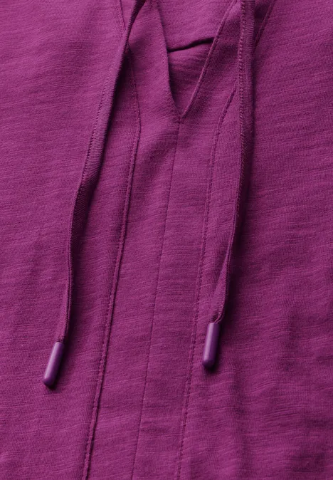 T-Shirt im Tunika-Look anemone pink