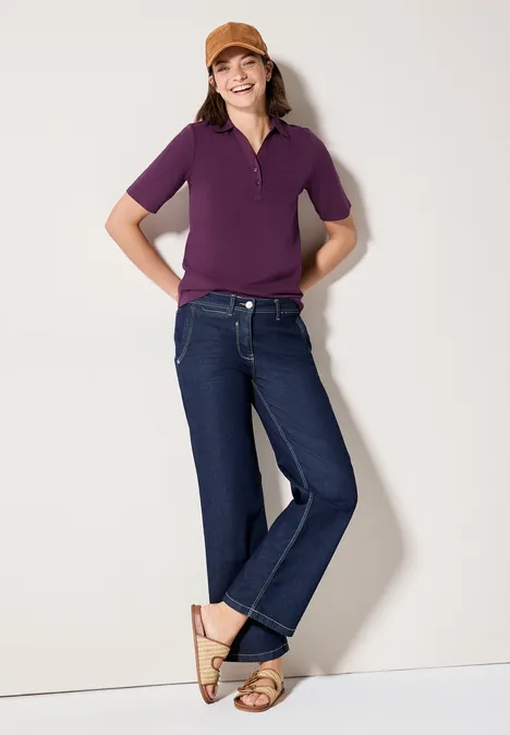 Poloshirt deep berry