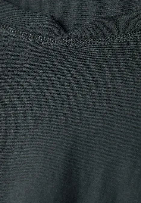 Jersey Shirt im Tunika-Look slate khaki