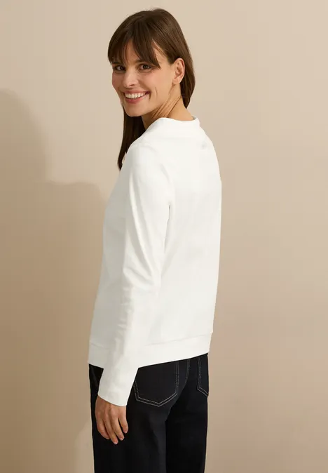 Shirt mit Wording vanilla white