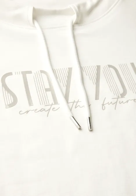 Shirt mit Wording vanilla white