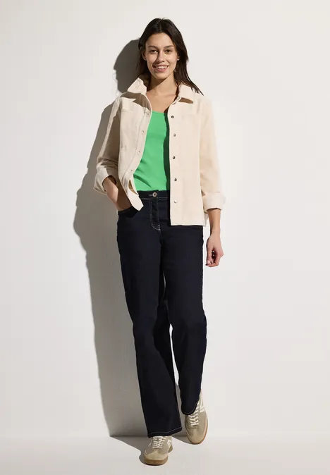 Basis top iced neon green