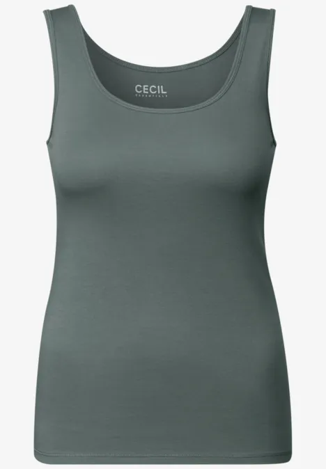 Basic Top dark balmy khaki