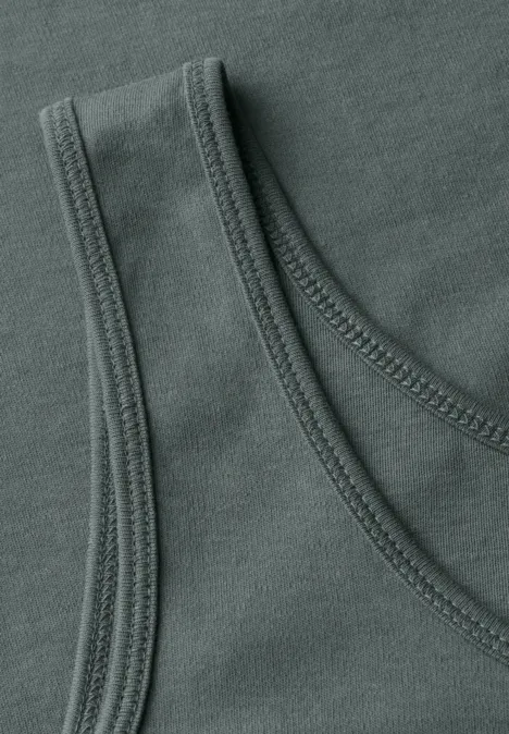 Basic Top dark balmy khaki