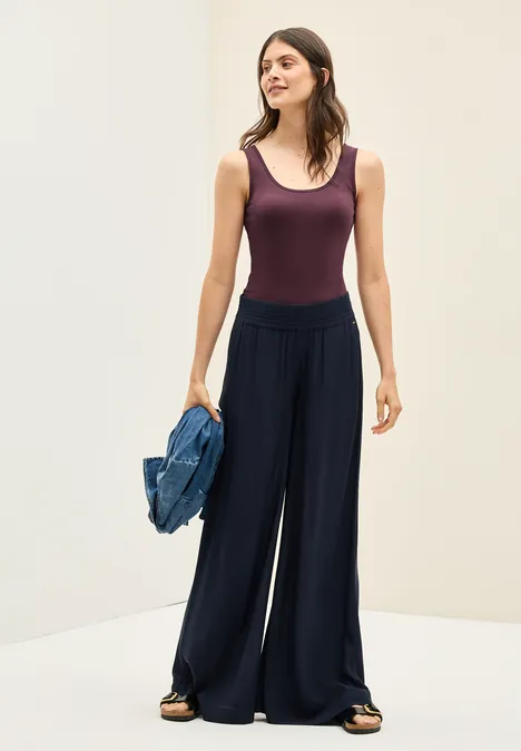 Basic Top mulberry red