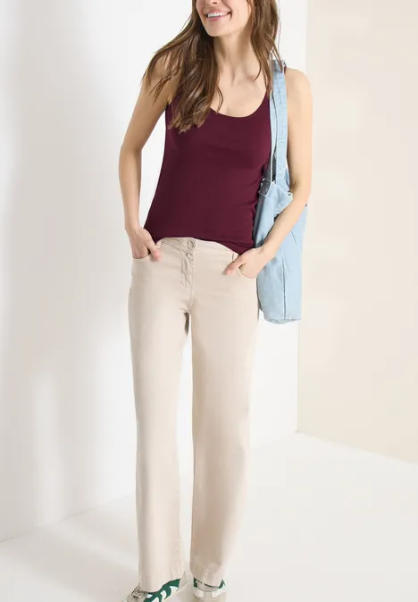 Top de base sweet grape red