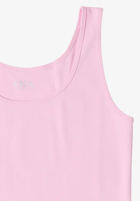 Basis top light blush rose