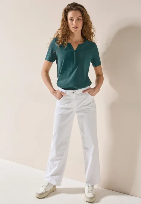 T-Shirt im Tunika-Look green lagoon