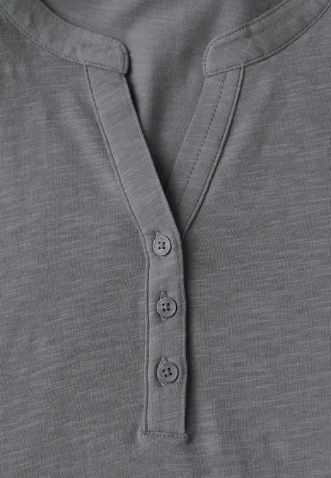 Shirt im Tunika-Look graphite light grey