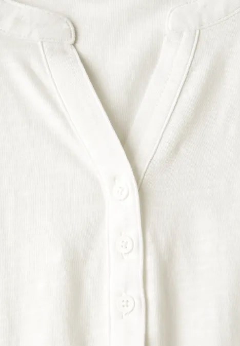 Shirt im Tunika-Look vanilla white
