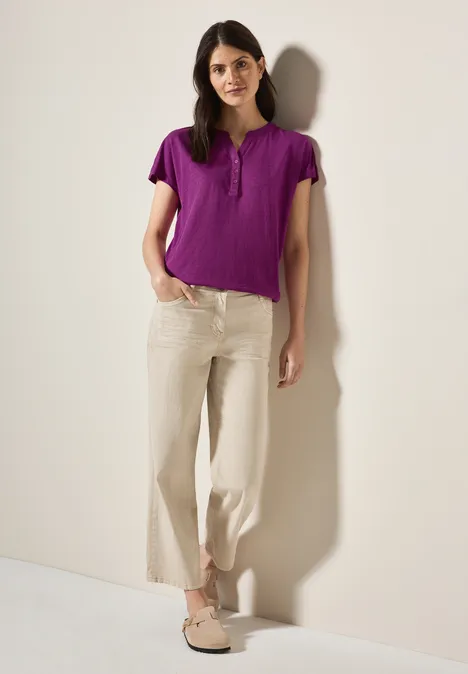 Shirt im Tunika-Look anemone pink