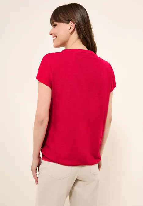 Shirt im Tunika-Look glazed apple red