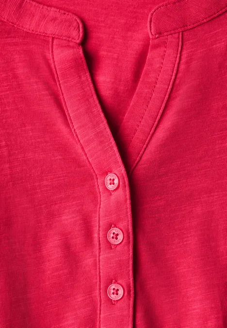Shirt im Tunika-Look glazed apple red