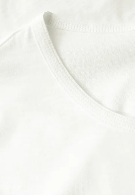 Basic T-Shirt vanilla white