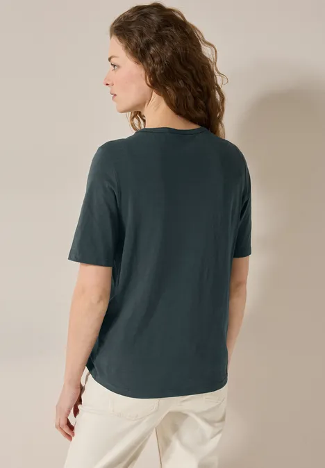 Basic T-Shirt slate khaki