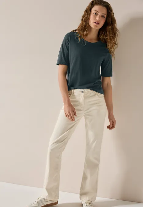 Basic T-Shirt slate khaki