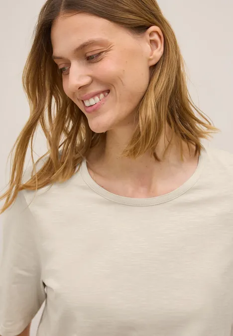 Basic T-Shirt light beige