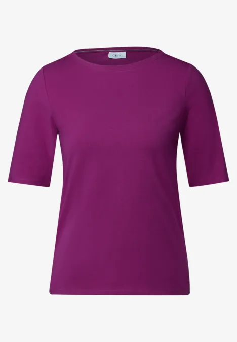 Basic T-Shirt anemone pink