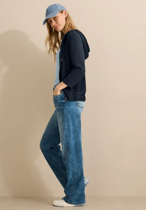 Kapuzenjacke universal blue