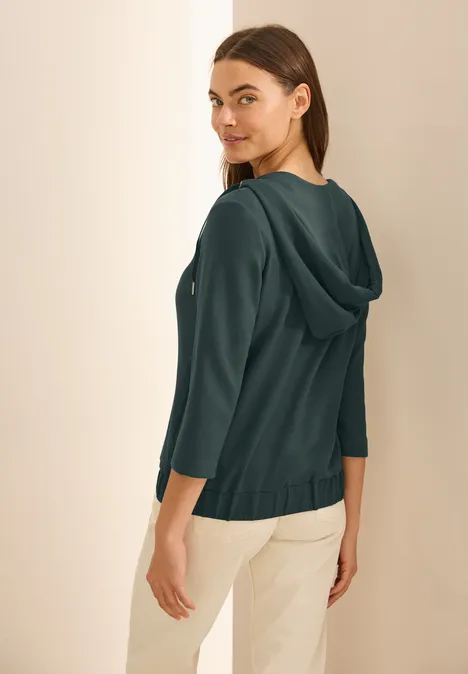 Kapuzenjacke slate khaki