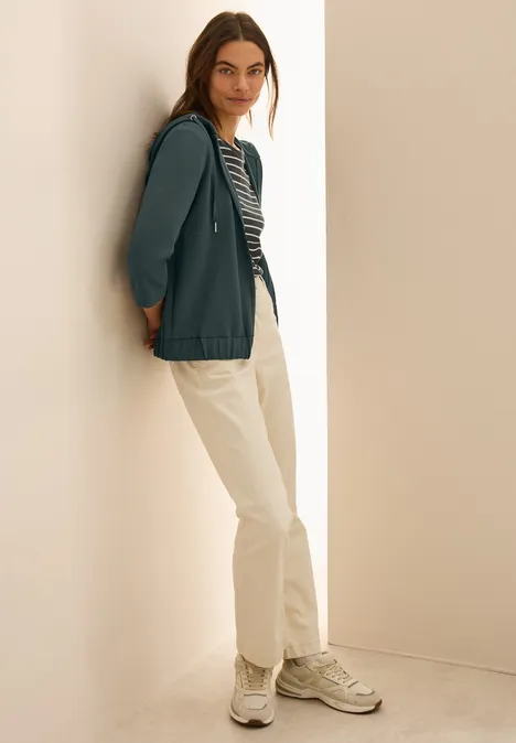 Kapuzenjacke slate khaki
