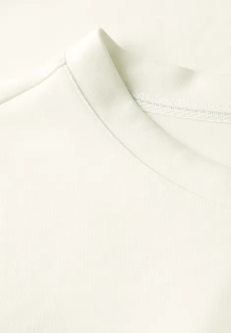 T-Shirt mit Wording vanilla white