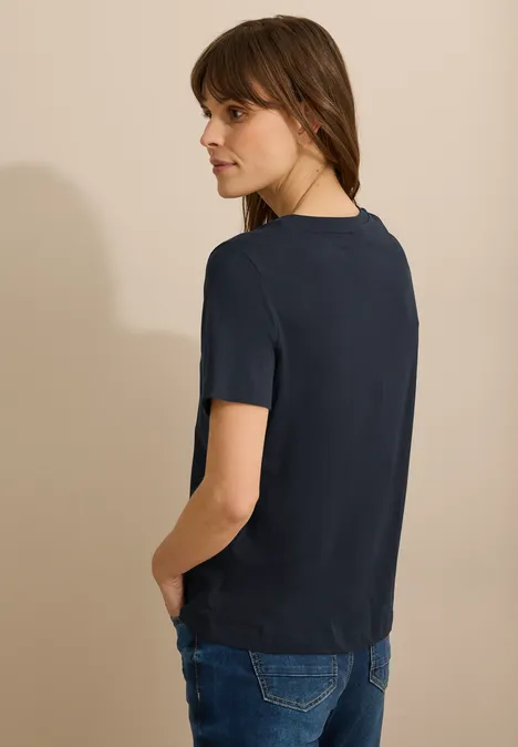 T-Shirt mit Wording universal blue