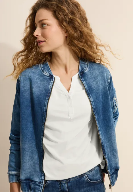 Shirt im Tunika-Look vanilla white