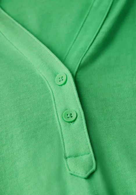Shirt im Tunika-Look iced neon green