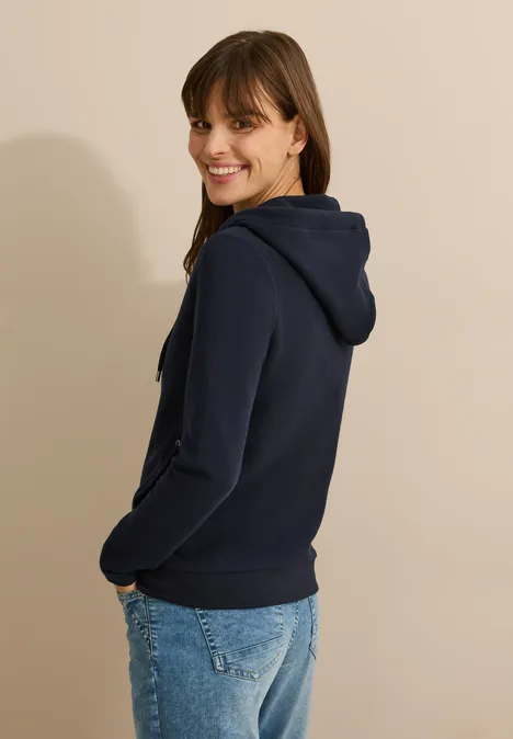 Kapuzenjacke universal blue