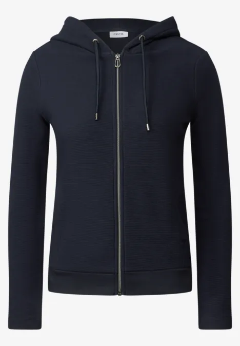Kapuzenjacke universal blue
