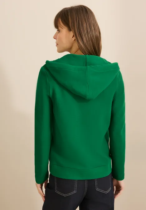 Kapuzenjacke garden green