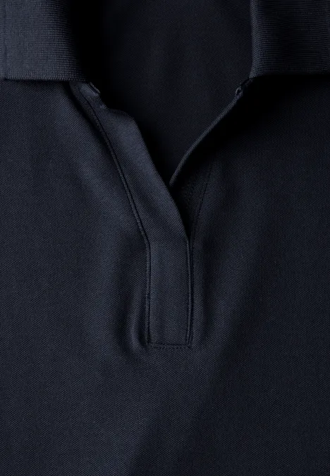 Piqué Poloshirt universal blue