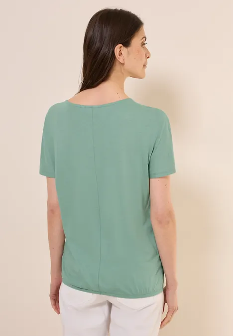 T-Shirt mit Grafik Print matcha green