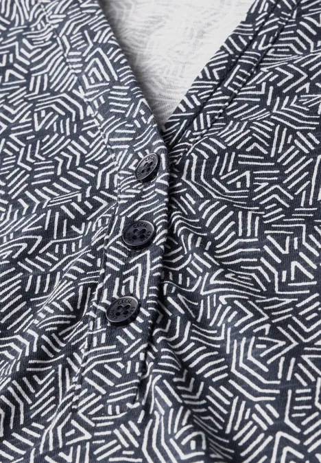Shirt im Tunika-Look universal blue Shirt im Tunika-Look universal blue