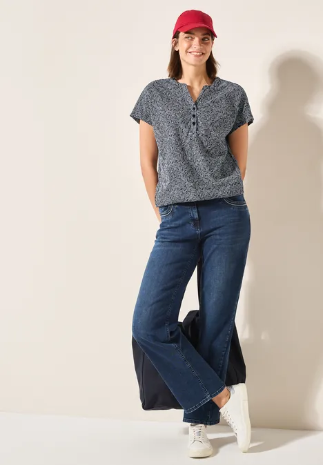 Shirt im Tunika-Look universal blue Shirt im Tunika-Look universal blue