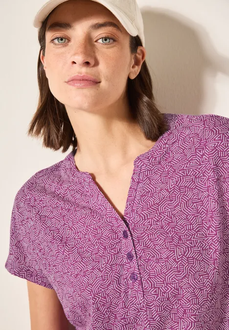 Shirt im Tunika-Look anemone pink