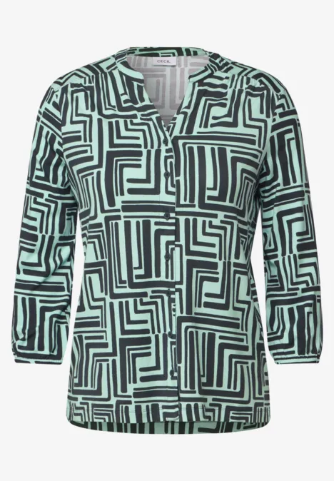 Shirt im Tunika-Look slate khaki