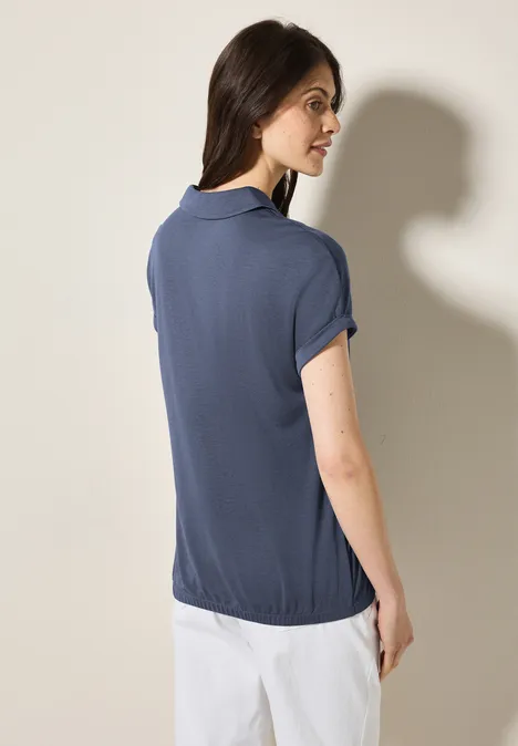 Softes Poloshirt rain blue