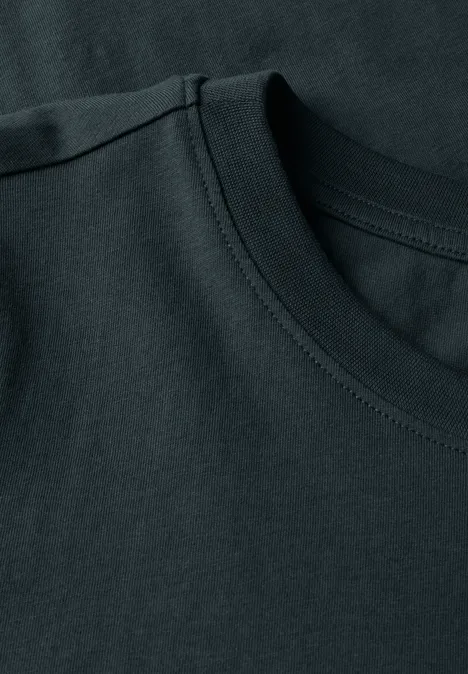 Shirt mit Artwork slate khaki