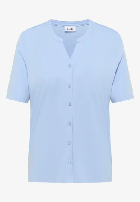 T-Shirt im Tunika-Look light sky blue
