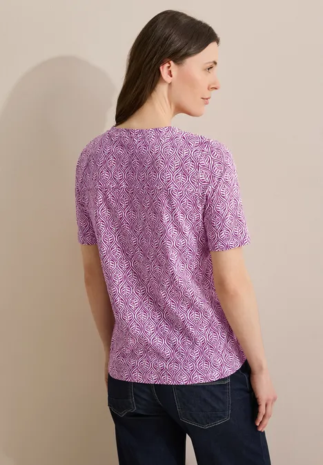 Shirt im Tunika-Look anemone pink