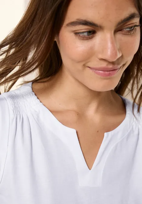 Top in Unifarbe White