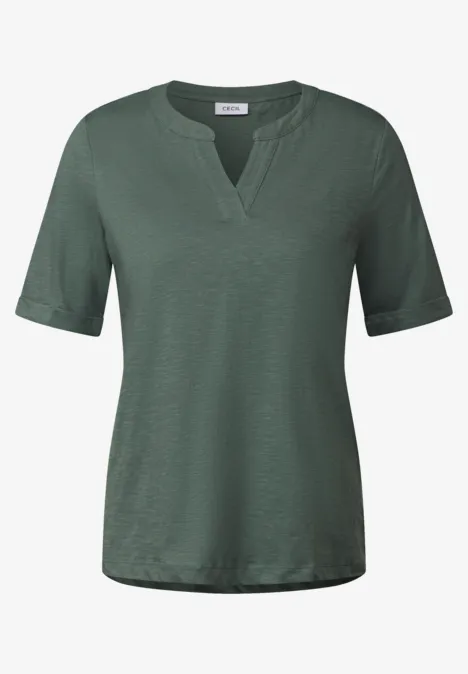 T-Shirt im Tunika-Look balmy khaki
